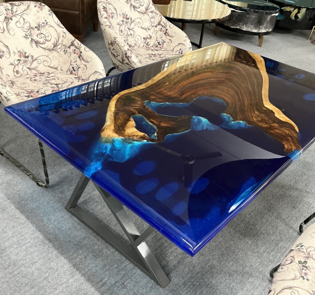 epoxy resin dining table